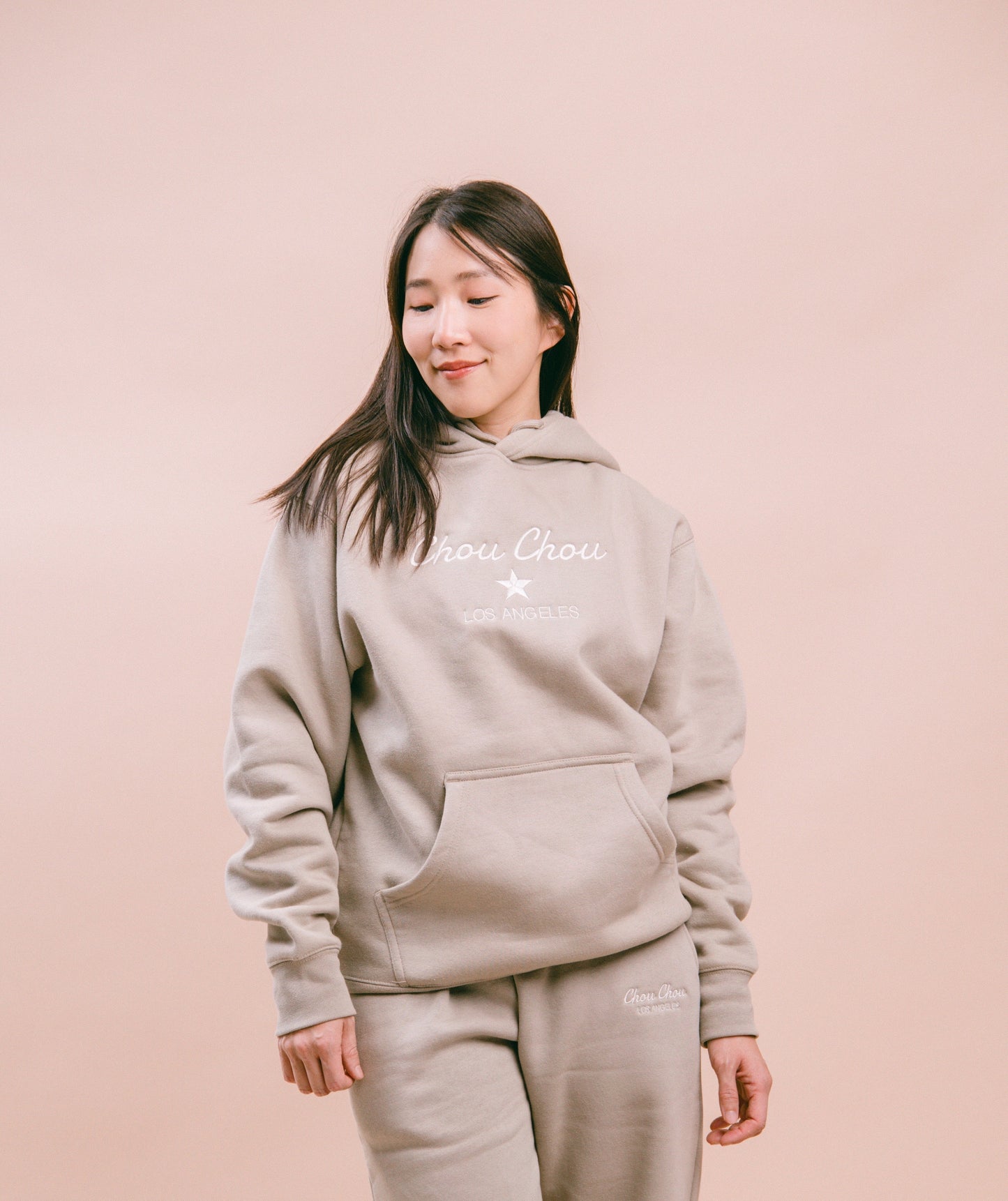 Hoodie Chou Chou - Beige