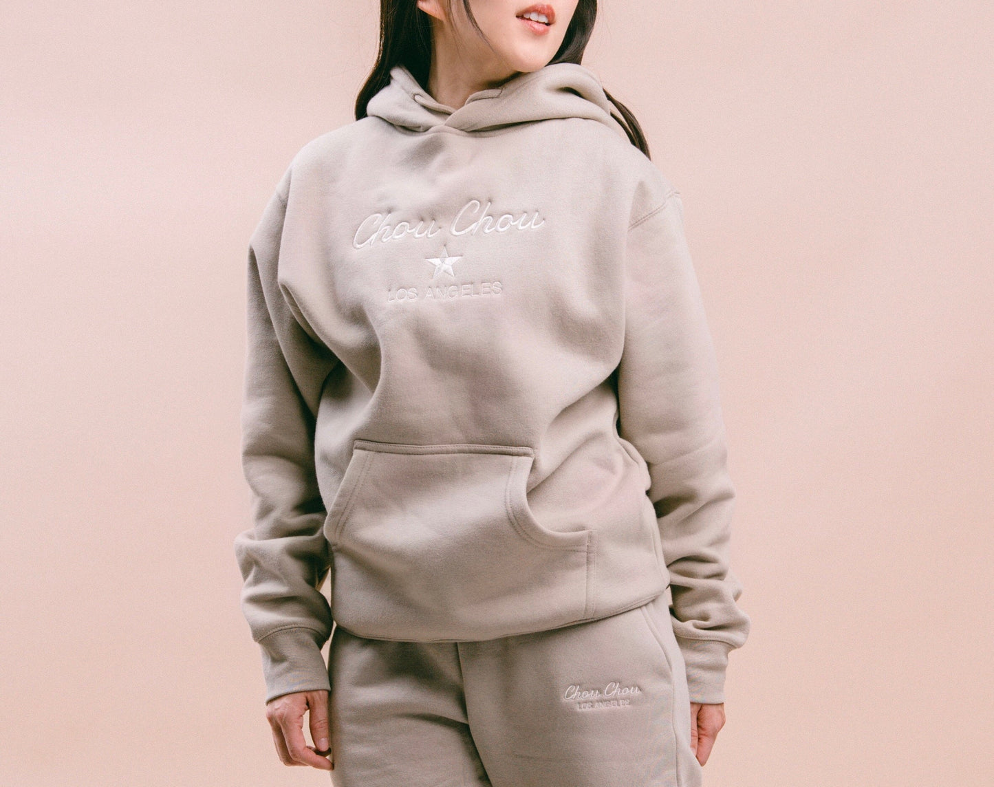 Hoodie Chou Chou - Beige