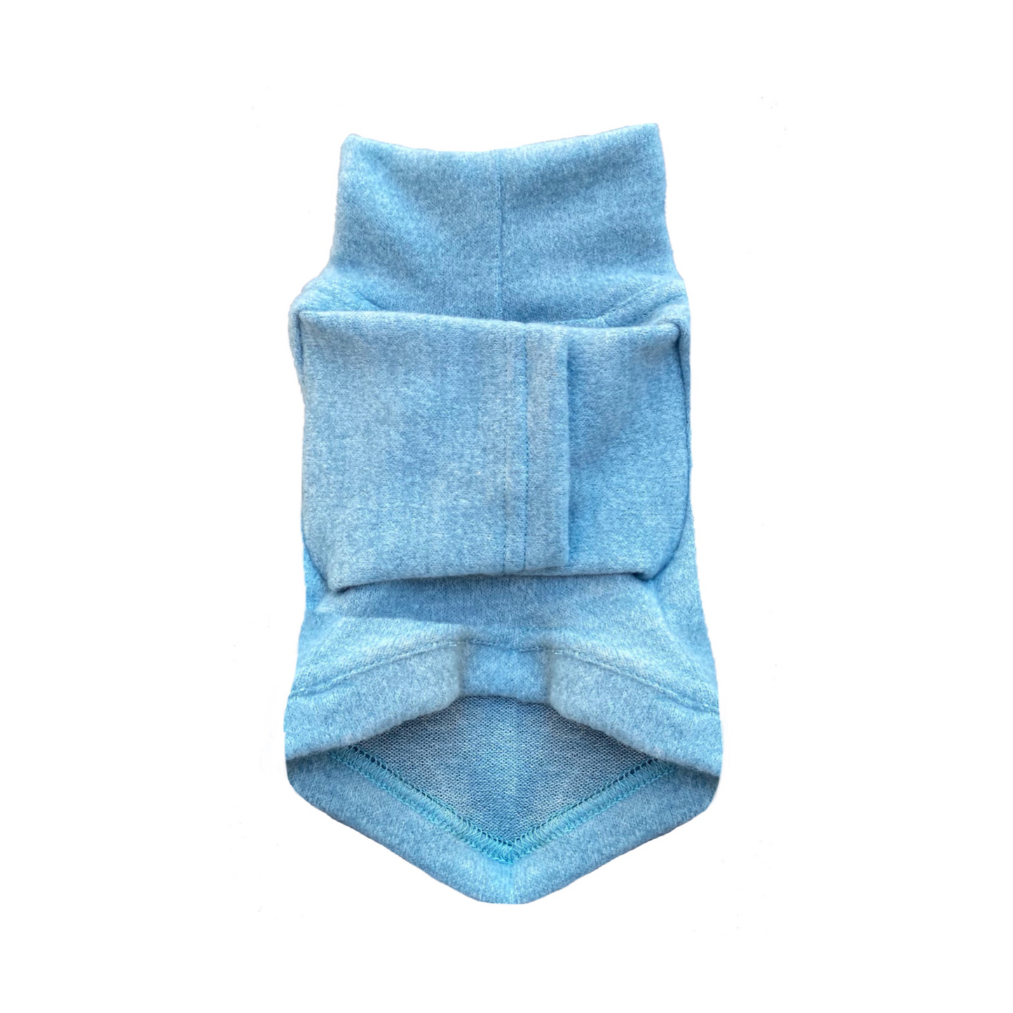 Fleece Pet Sweater – Aqua