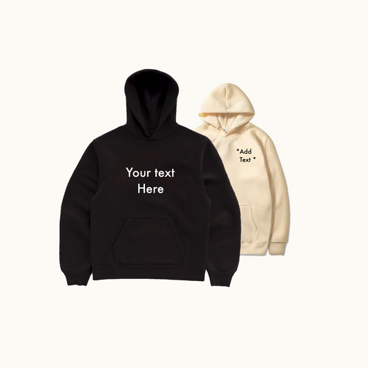 Custom Your Own Hoodie | Text