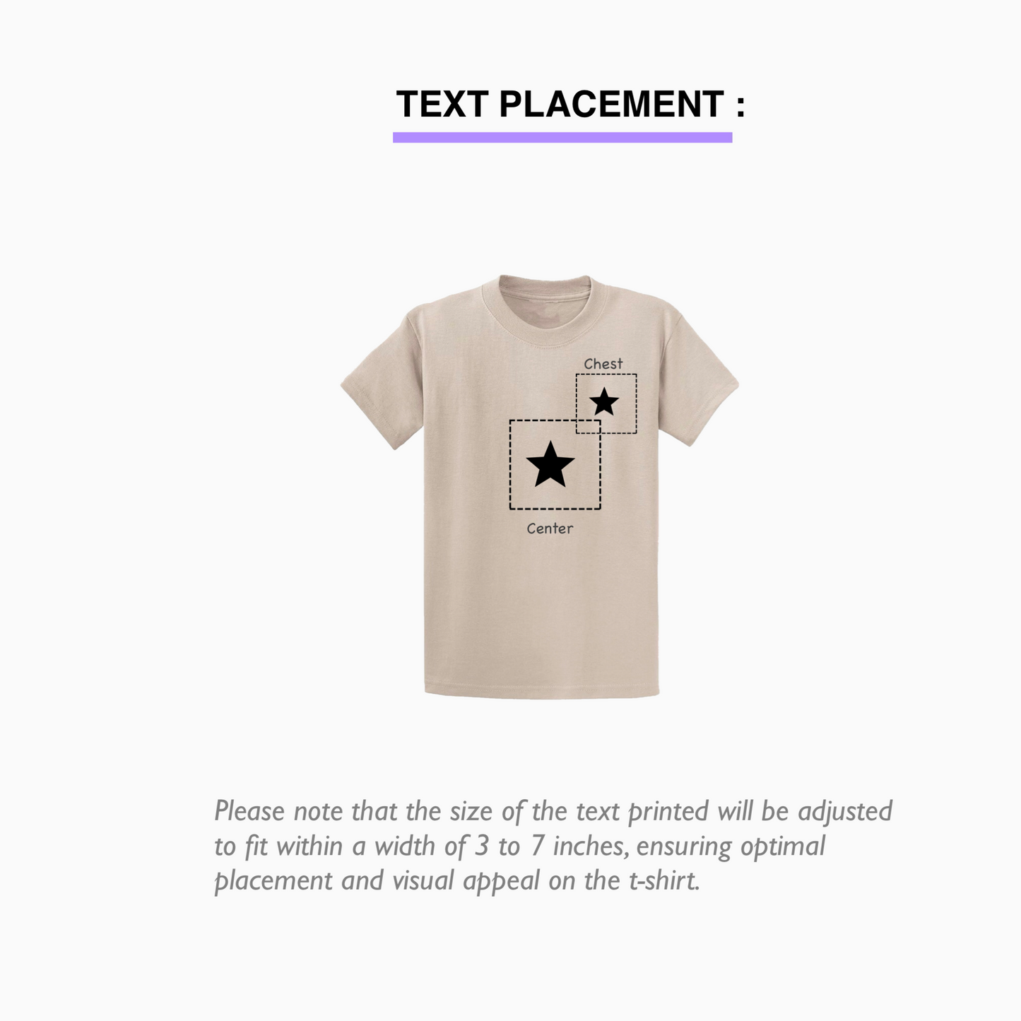 Custom Your Own T-shirt | Text