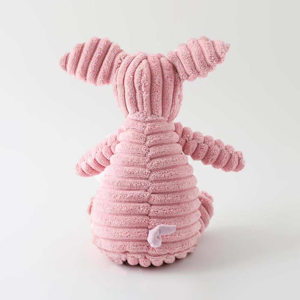 Corduroy Pig Squeaky Pet Toy