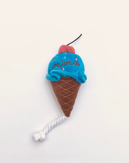 Ice Cream Squeaky Pet Toy