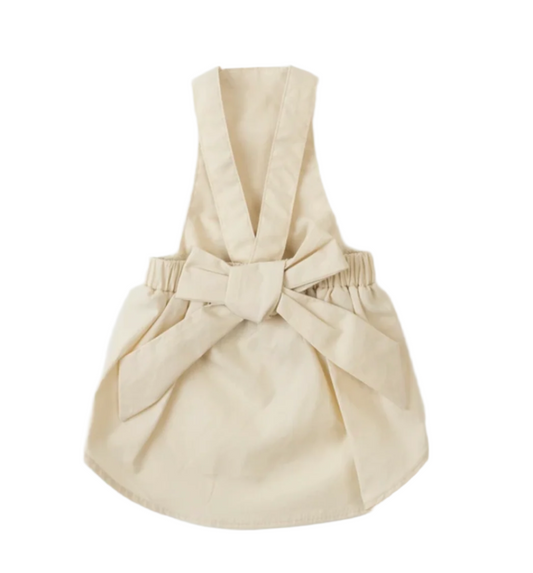 Pet Cotton Bow Dress