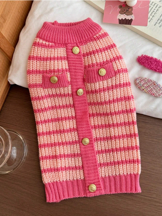 Charming Pink Sweater