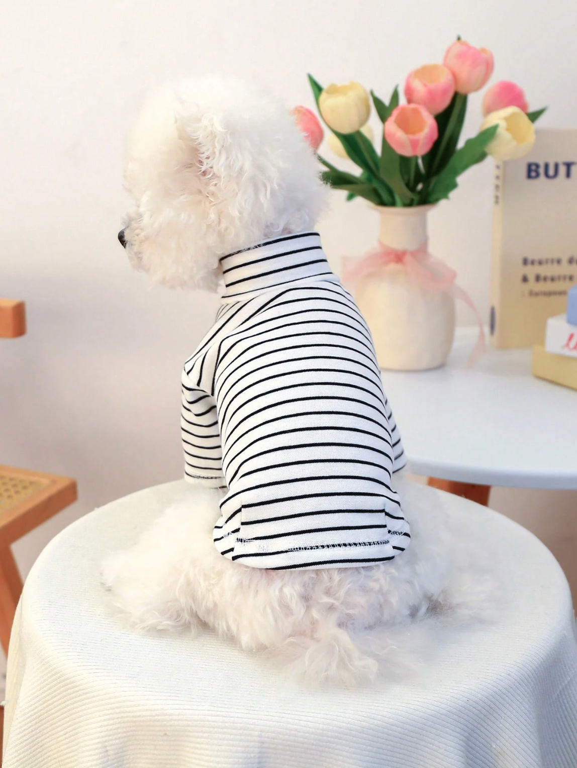Heart Stripe Pet Shirt