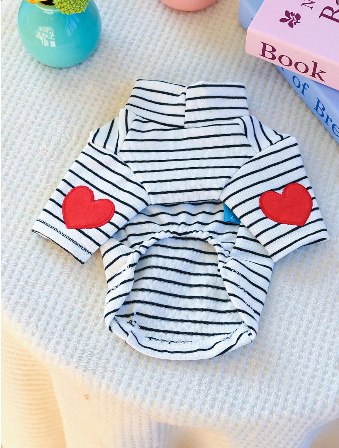 Heart Stripe Pet Shirt