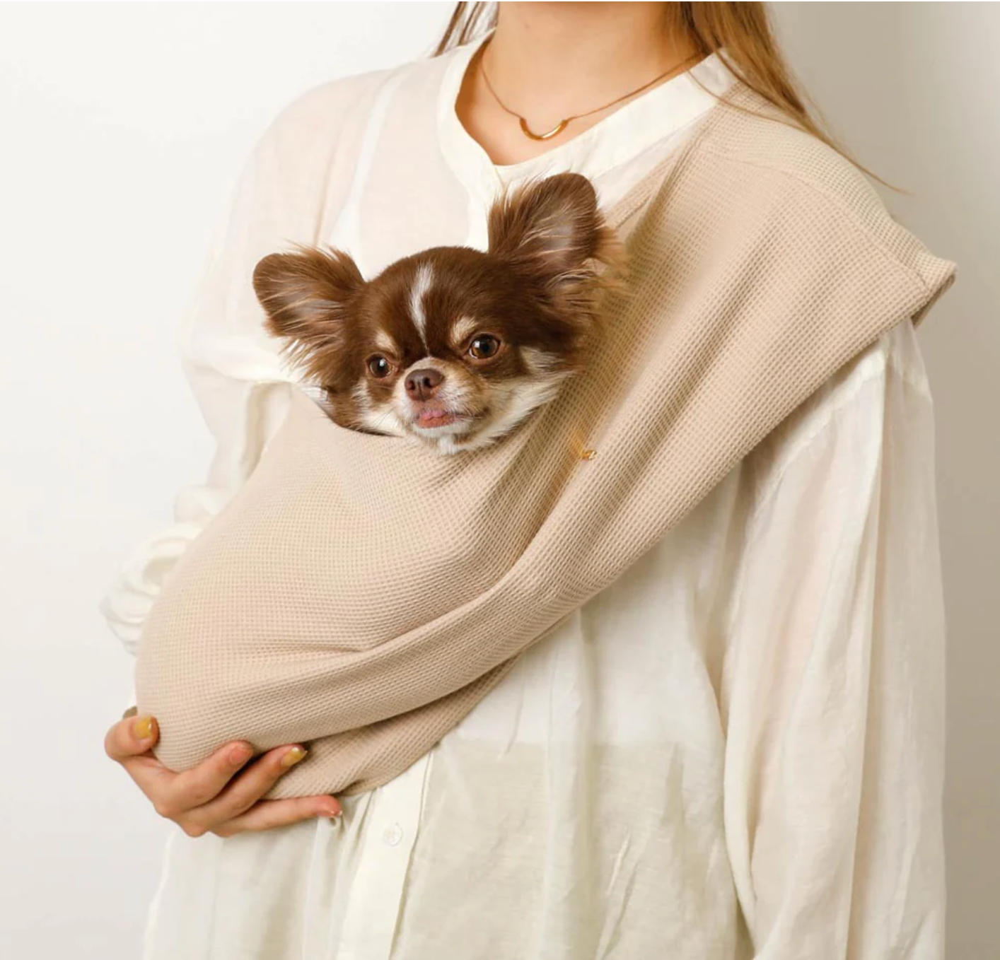 Waffle Hands-Free Dog Sling