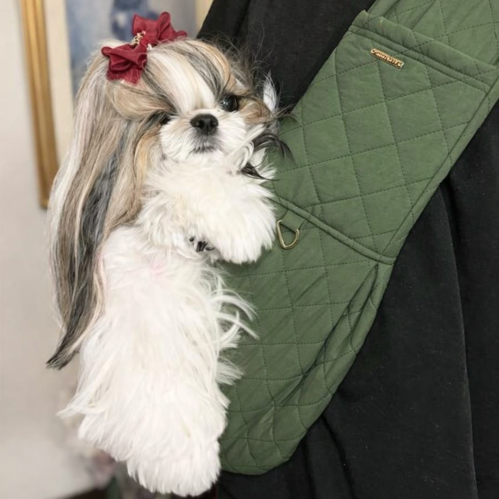 Dog Quilted  Sling Hands-free